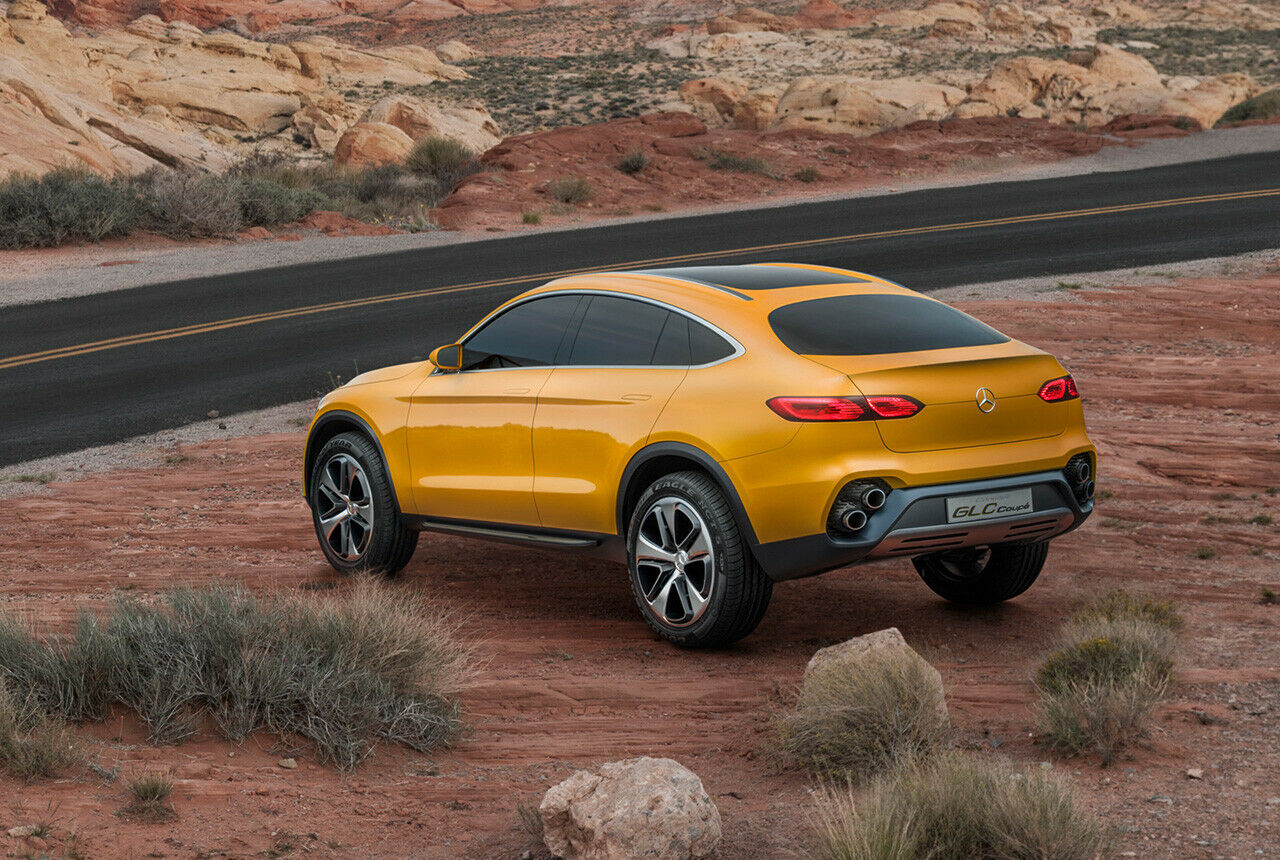 Die Studie für das GLC Coupé: Es wird 2016 das einzige neue SUV bei Mercedes sein