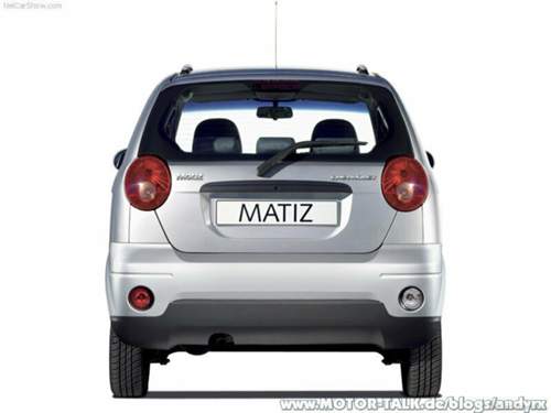 2008er Matiz, hoch, schmal, &praktisch