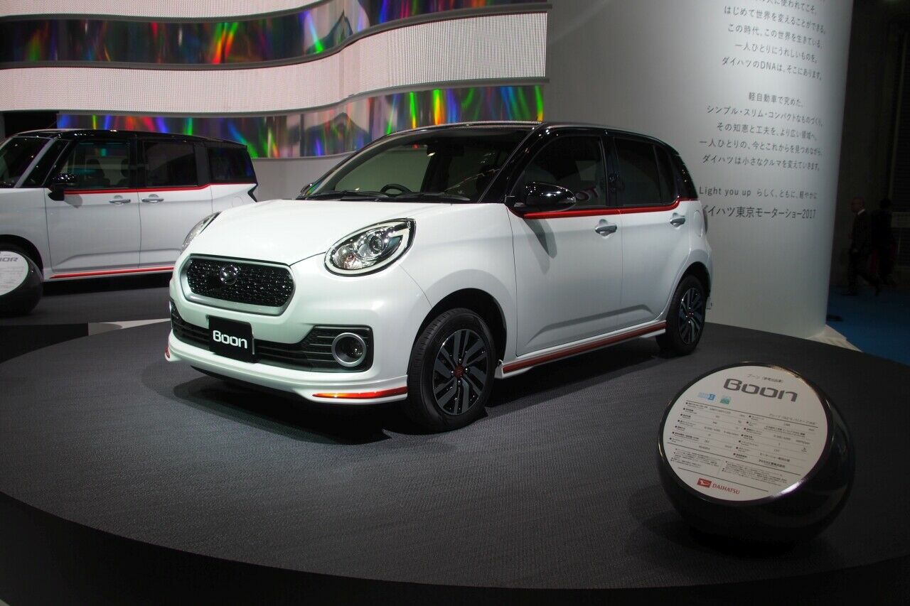 Daihatsu brachte die aktuelle Version des Kleinwagens Boon zur Tokio Motor Show 2017