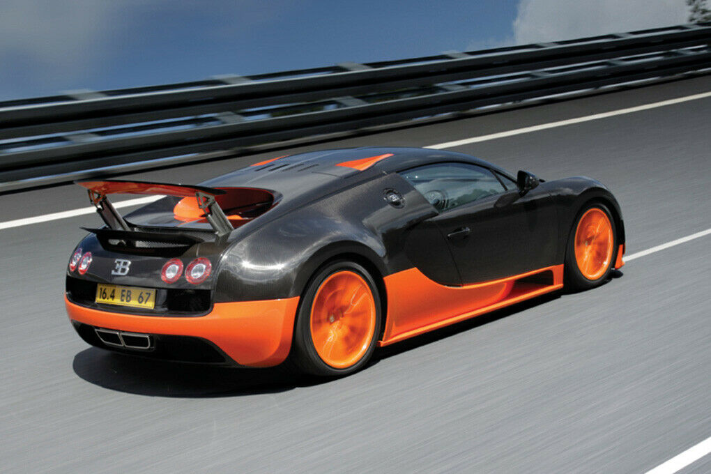Nicht im Fuhrpark von Dubais Polizei: Bugatti Veyron