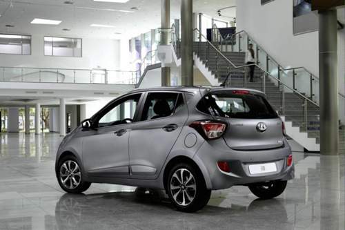 Der Kofferraum fasst 252 Liter. Im VW Up sind es 251 Liter