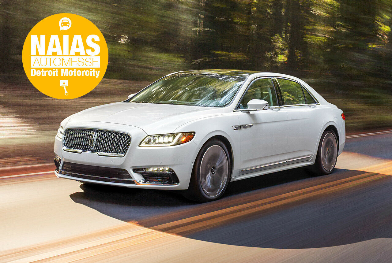Lincoln zeigt die zehnte Generation des Continental auf der Automesse in Detroit