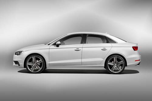 15 Zentimeter mit Abrisskante: Audi streckt die Länge der A3 Limousine auf 4,46 Meter.