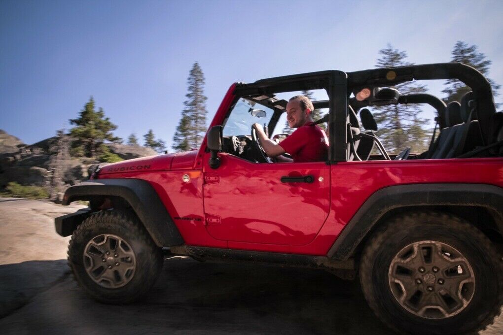 Mit dem Jeep Rubicon auf dem Rubicon Trail