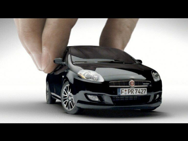„Schumi“ setzt in TV-Spot auf Diesel-Power im Fiat Bravo