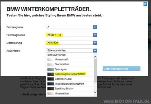 Felgenkonfiguator-bmw