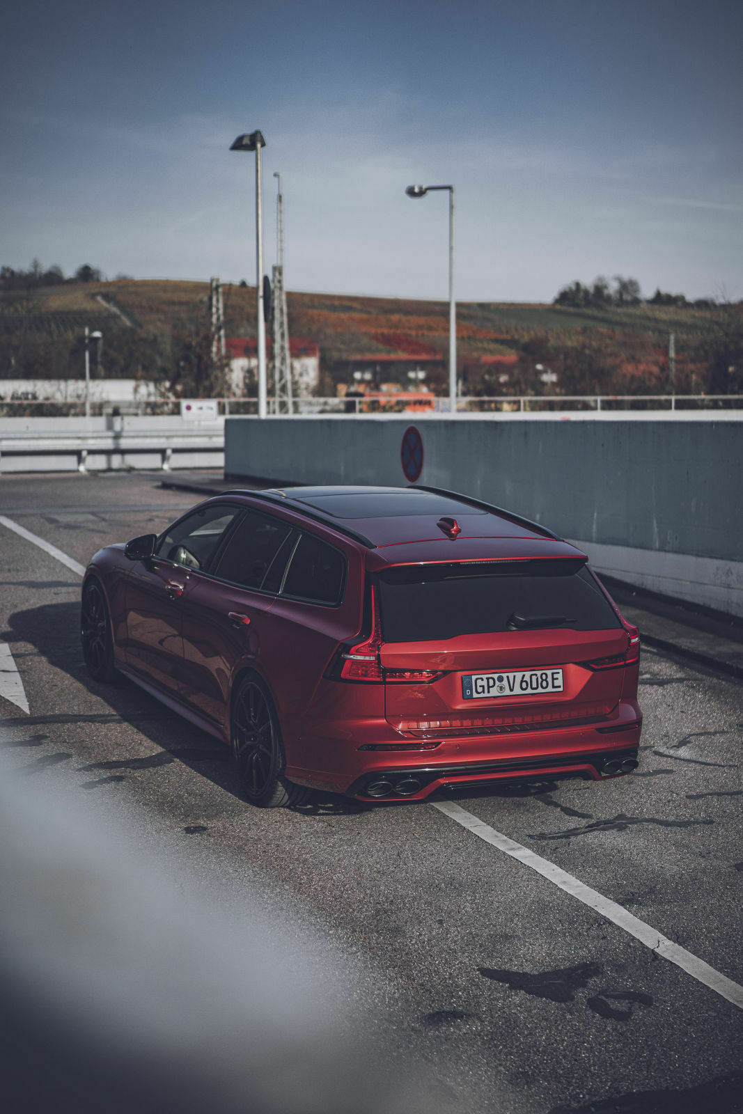 Schwarze Anbauteile V60 II R
