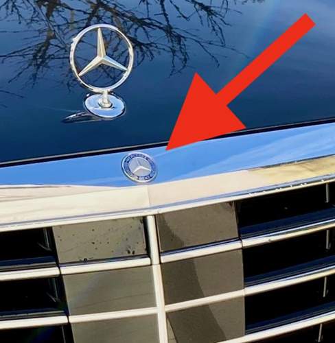 Stern 222 Kühlergrill blau oder schwarz