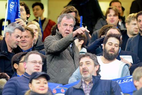 Nach der Suspendierung: Clarkson beim Fußballspiel