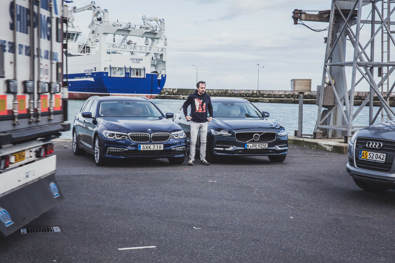 Zwei Kombis für die große Reise im Vergleich: Volvo V90 gegen BMW 5er Touring