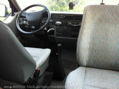 T4-Cockpit mit "langer Stange"