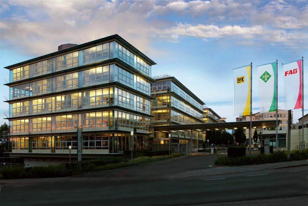 Die Schaeffler-Zentrale in Herzogenaurach, Deutschland