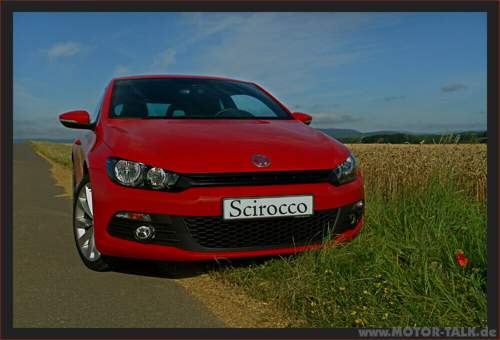 Scirocco-rot-feld