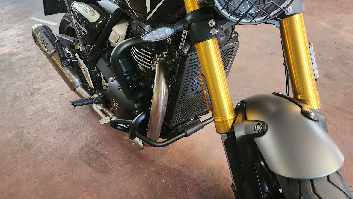 Scrambler 400 X und Speed 400