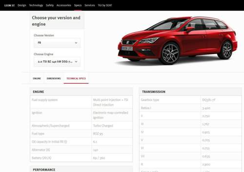 Leon ST FR 2.0 TSI DSG
