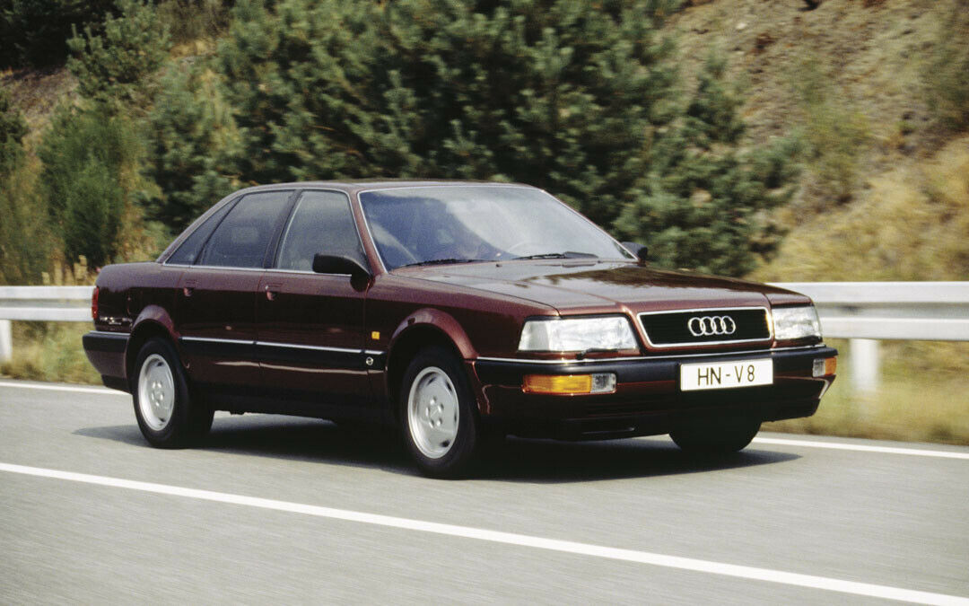 Audi V8: Mit diesem Ingolstädter wollte Piëch Mercedes und BMW in der Oberklasse Konkurrenz machen