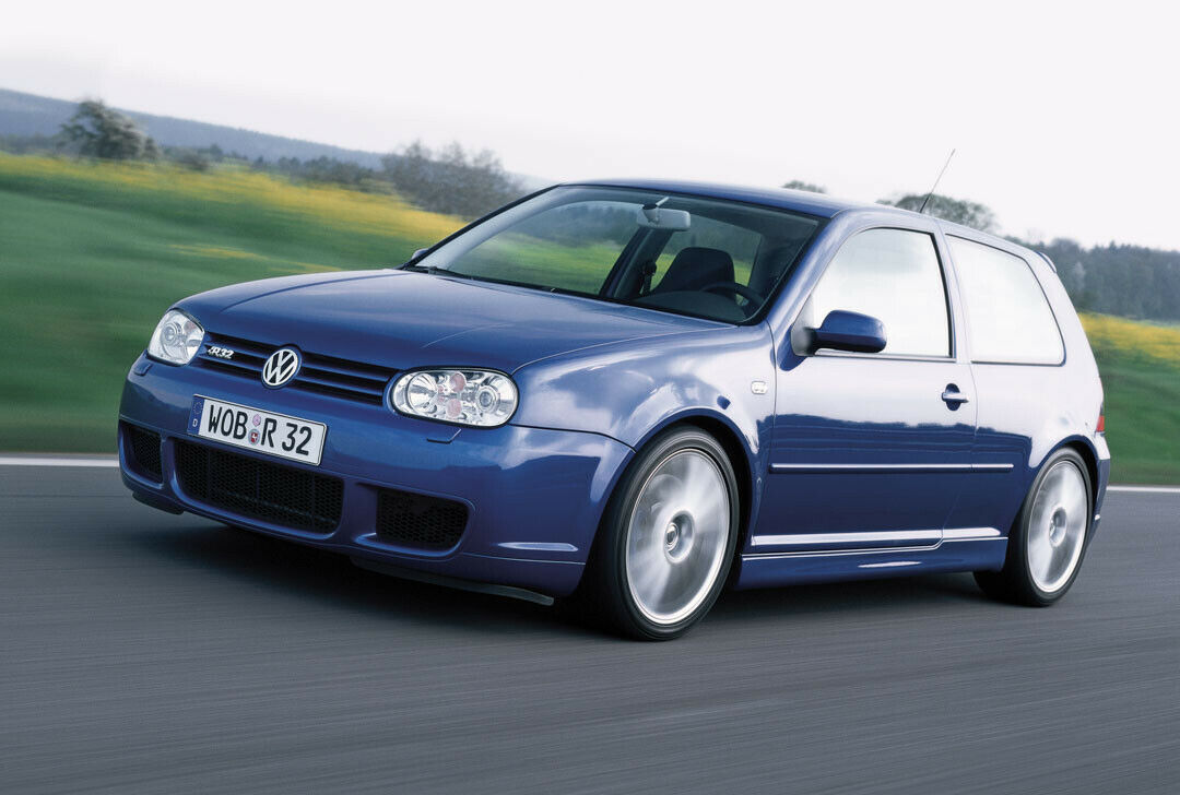 Mehr Spaß: Der Golf R32 kam mit 3,2-Liter-VR6 241 PS