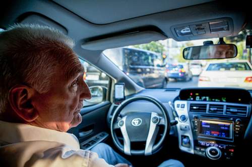 Berlin ältester Taxifahrer