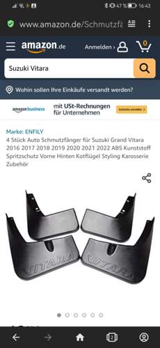 Schmutzfänger