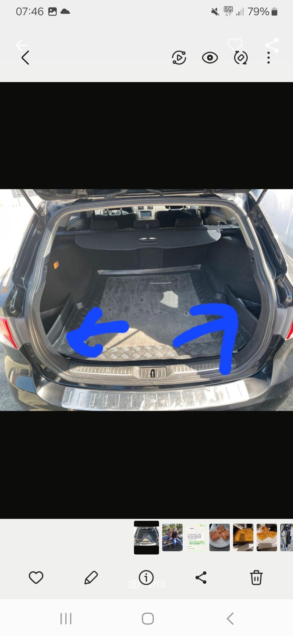 Seitentaschen Avensis