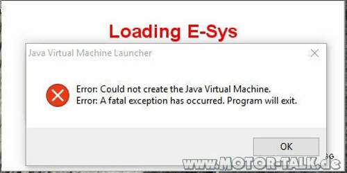 Esys-error