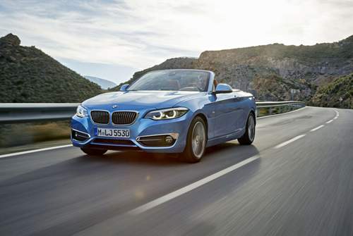 Die Lufteinlässe an der 2er-Front hat BMW fürs Modelljahr 2017 geringfügig überarbeitet