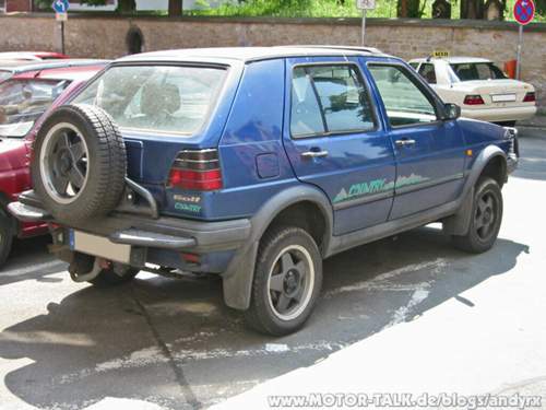 Der Golf II Country ist selten