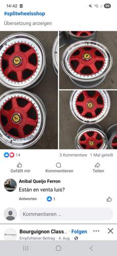 Das war der Facebook beitrag...