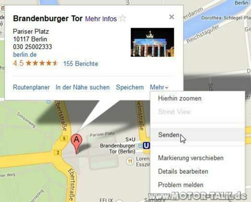 Google-senden-an