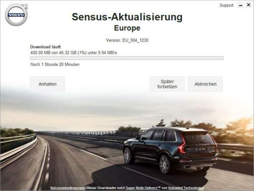 Sensuskartenupdate