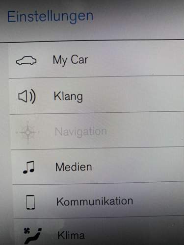 Navi Anzeige