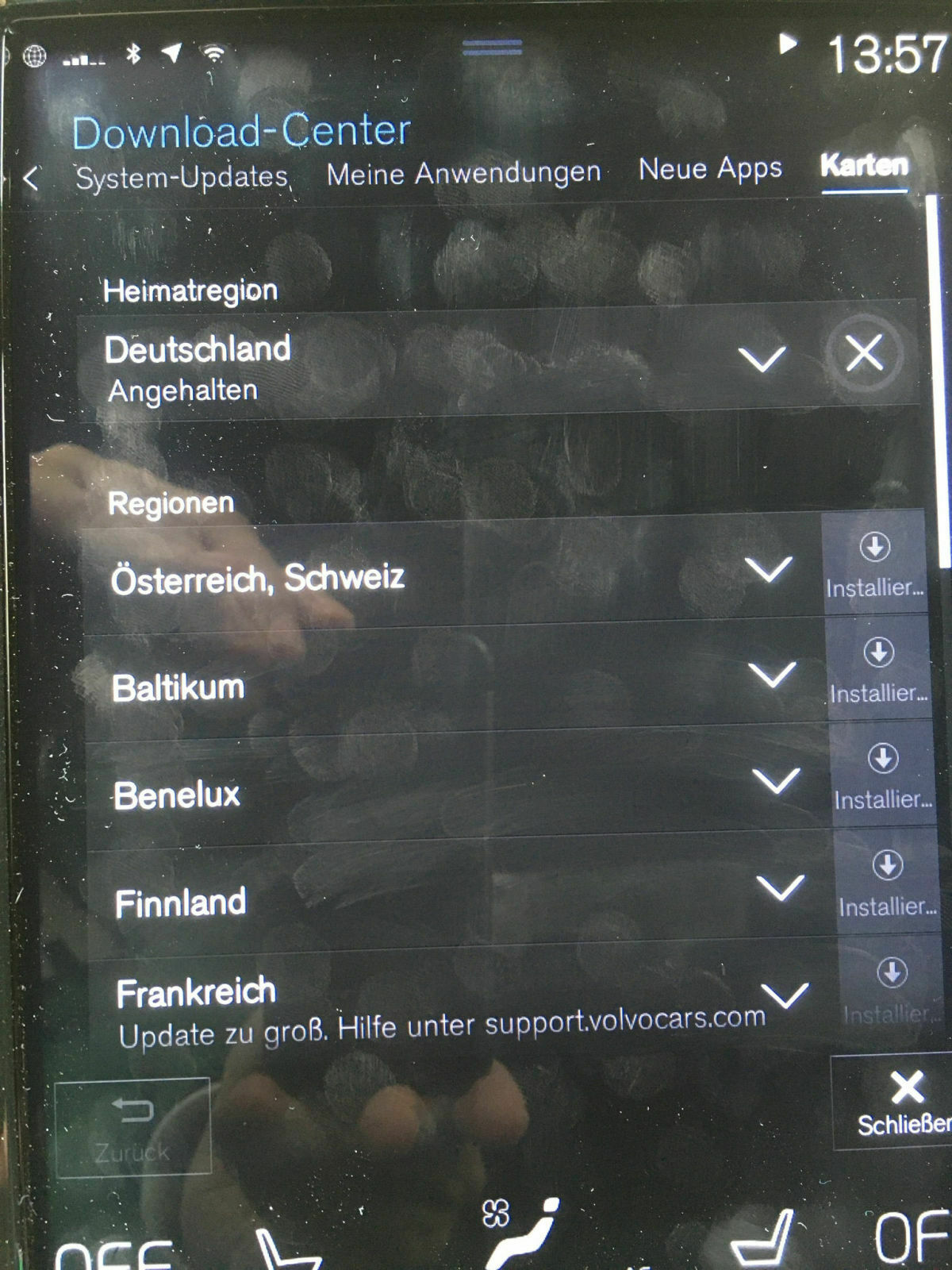 Sensus Kartenupdate (aktuelle Version: 1513 vom 28.8.2025)