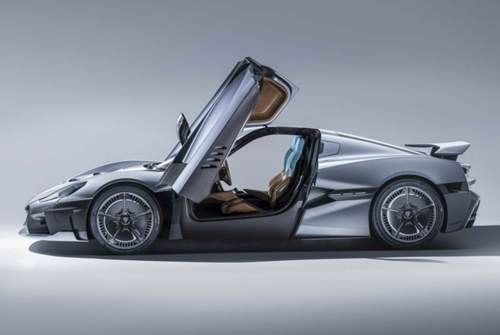 Bei vielen E-Autos sitzen die Passagiere auf dem Akku-Paket. Beim Rimac Concept 2 daneben - die Batterien befinden sich im Mitteltunnel und hinter den Sitzen