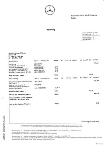 Rechnung 1