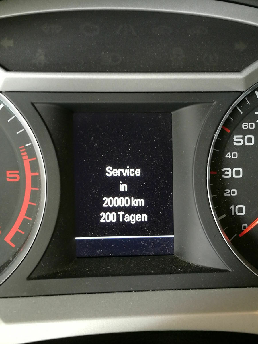 "Service fällig!" Meldung zurücksetzen via AutodiaS101