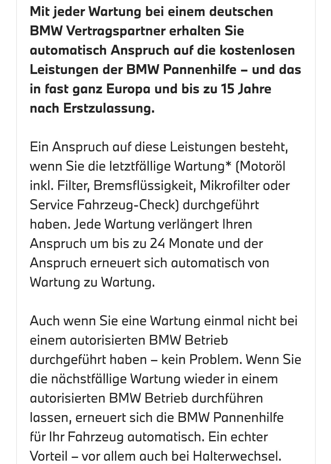 Service Inclusive - Ja oder Nein