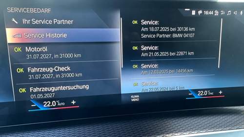 Service Historie