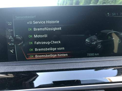 Serviceanzeige