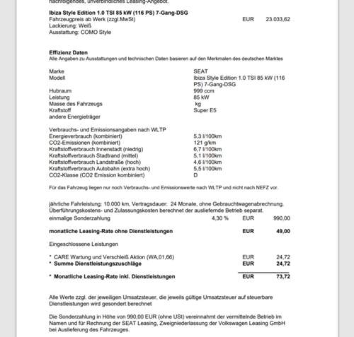 Angebot