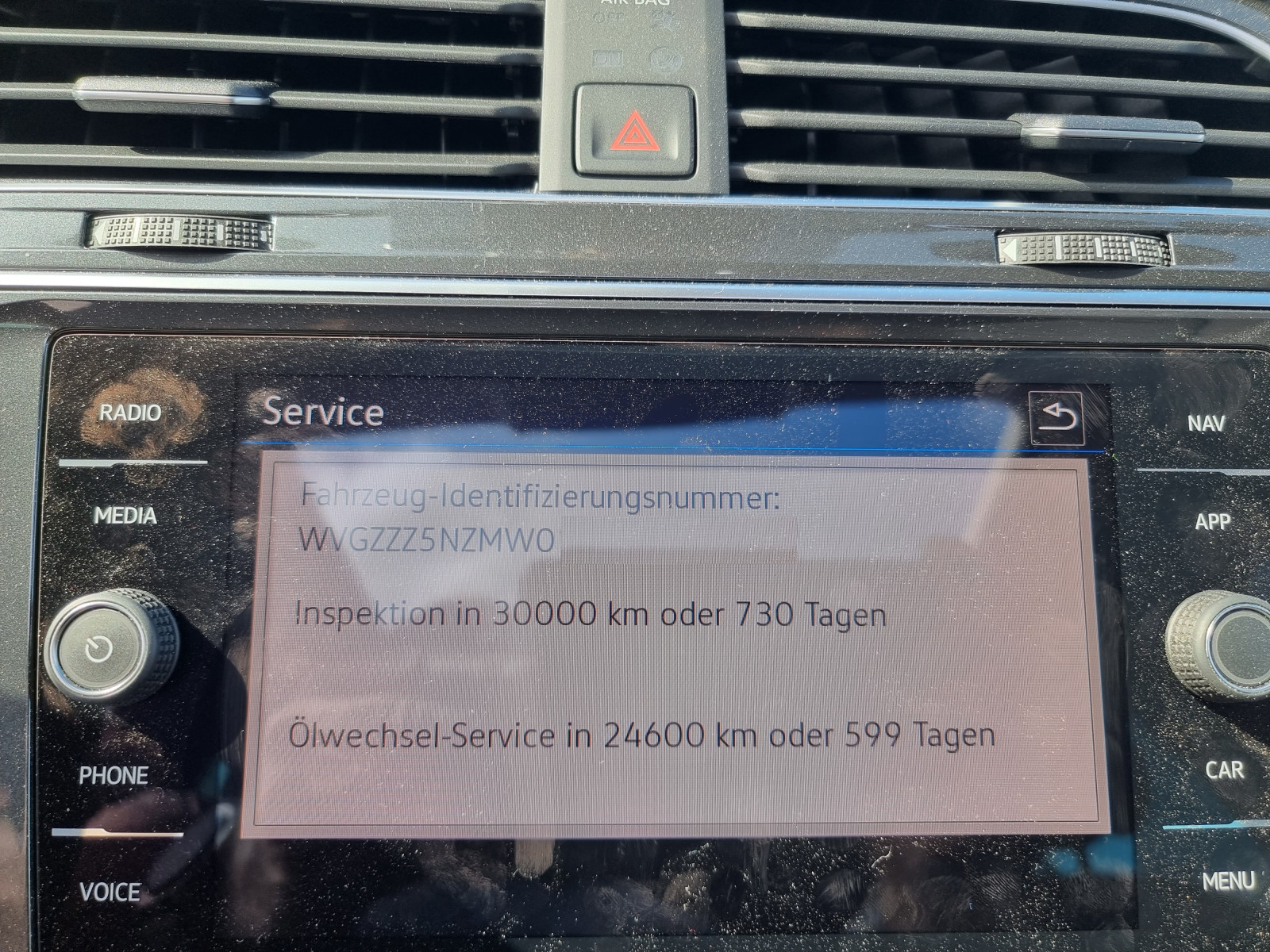 Serviceintervalle - Ölwechsel - Inspektion