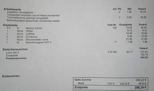 Rechnung
