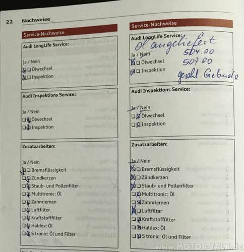 Audi-serviceplan