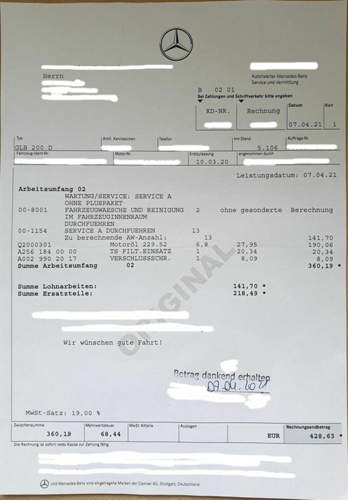 Rechnung