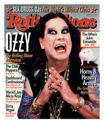 hat keine Party ausgelassen Ozzy Osbourn