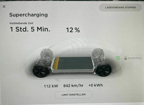 SuC-Start an V2 (eigenes Fahrzeug)