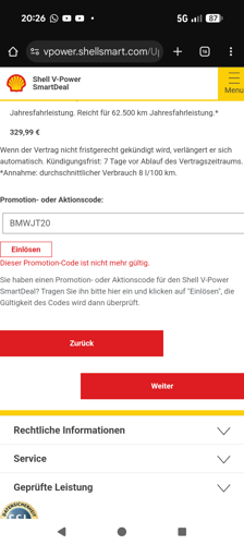 Shell Smart Deal Shell Smart Deal Rabatt Code? - Seite 3 - Den gibts schon seit viel ...