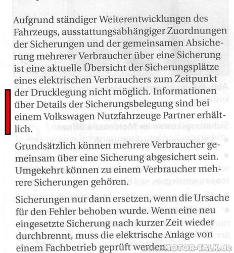 Sicherungen