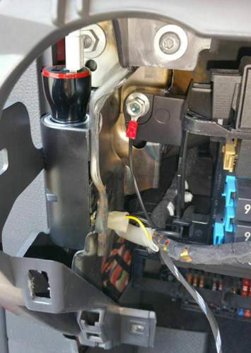Von vorn, Kabel geschützt