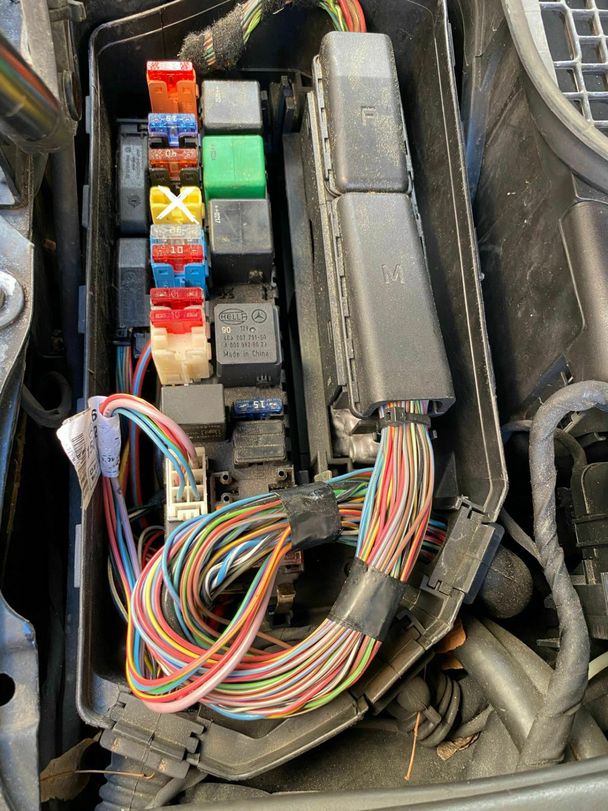 Sicherungsplan W220