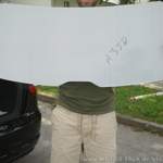Plexiglasscheibe mit Schutzfolie